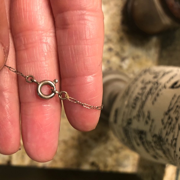 Unique vintage necklace, sterling silver, very old. - Picture 7 of 7